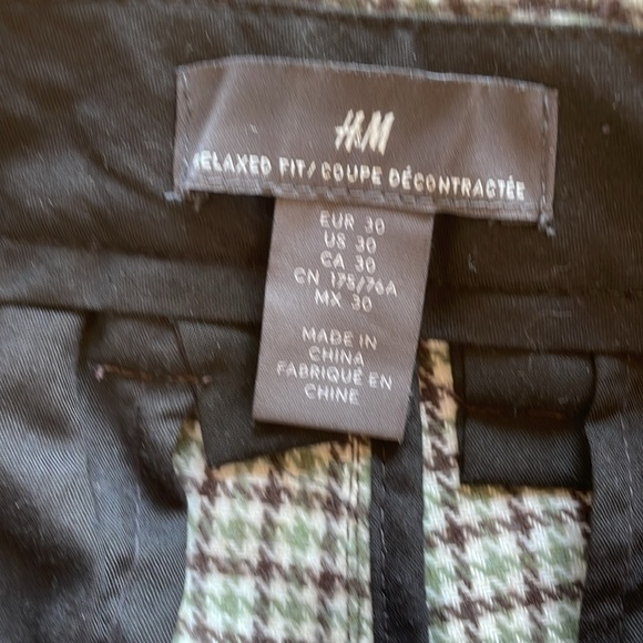 H&M plaid trousers - Picture 3 of 5